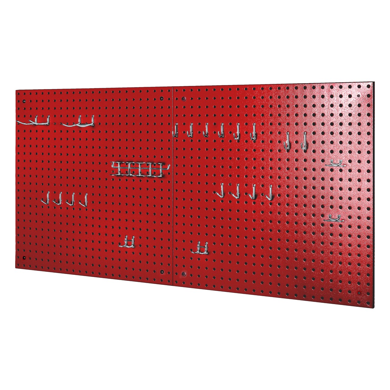 Seville Classics UltraHD 2-Piece Pegboard Set w/ 23 Piece Hook Assortment